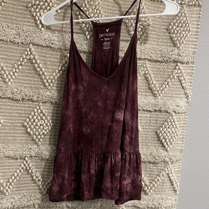 American Eagle Outfitters Maroon Camisole